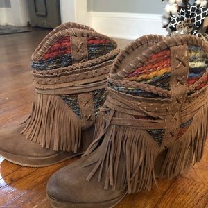 Fringe Boots